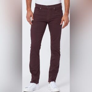 Burgundy / Merlot Paige Denim